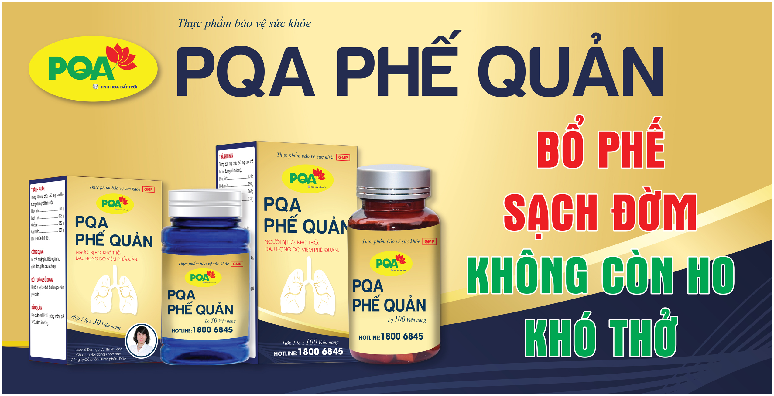 PQA phế quản viên nang