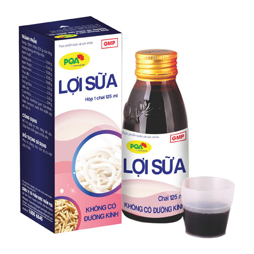 PQA Lợi Sữa (không Đường Kính 125ml)